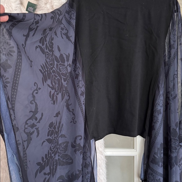 Black Handcrafted Stevie Nicks Festival T-Shirt. NEW! - Picture 6 of 7